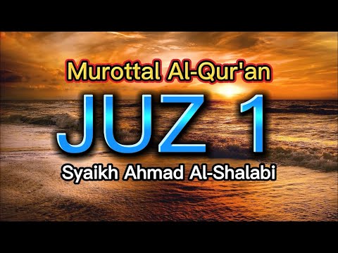 Murottal Al-Quran Juz-1 || Syaikh Ahmad Al-Shalabi || Dilengkapi Tulisan Latin dan Terjemah