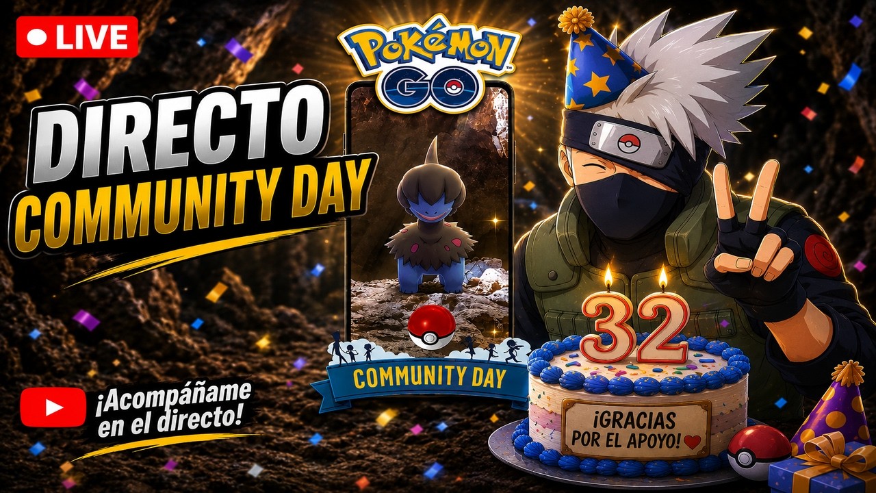 🚨EMPIEZA EL COMMUNITY DAY CLASICO🚨INVITACIONES A ULTRAENTES BUSQUEMOS EL SHINY EN DIRECTO POKEMON GO