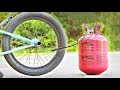 Filling a BMX TIRE with HELIUM!