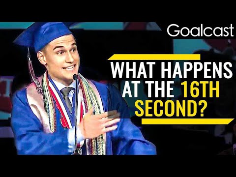Valedictorian Shares Important Life Lesson | Kyle Martin Speech | Goalcast