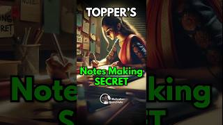 3 Best Notes Making Method 🔥 Toppers कभी नहीं बताएँगे  #studytips #studymotivation