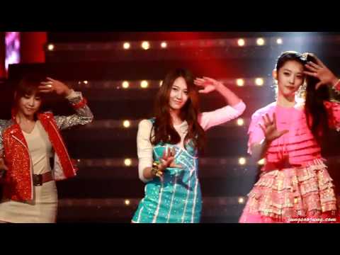 [111230] f(Krystal) - Shuffle Dance @ KBS Gayo Daejun [FANCAM]