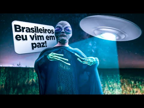 SE OS ALIENS INVADISSEM O BRASIL