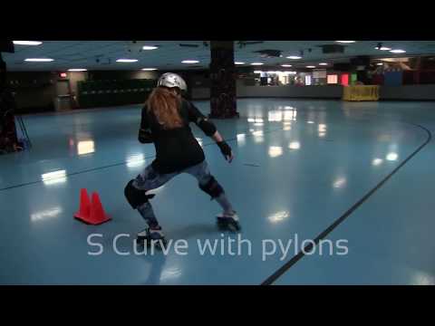 S Curve with pylons Drill