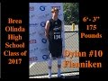 Dylan FLenniken, Quarterback,6'3" 175 pounds, 16 years old. 