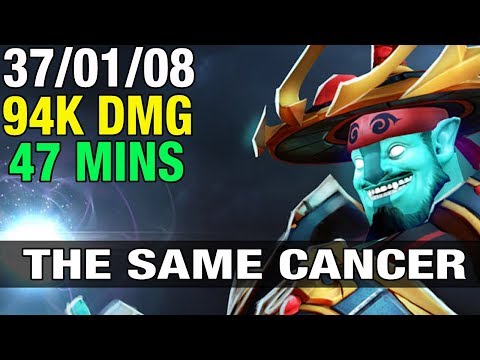 THE SAME CANCER - 94K DMG Draskyl Plays Storm Spirit - Dota 2
