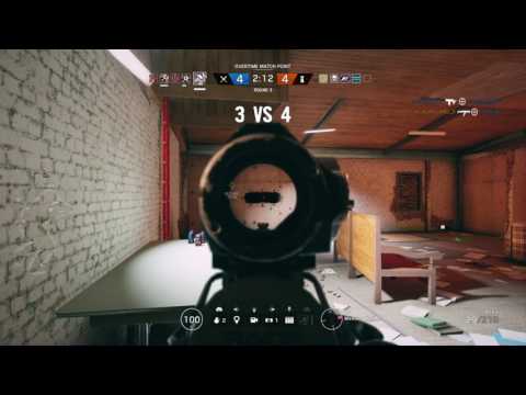 Rainbow Six® Siege Oregon 1v3 clutch, Matchpoint RANKED PS4