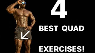 4 best exercises to build HUGE quads (all you need)