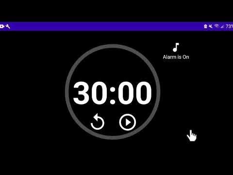 Just Clock - Large & Stays On