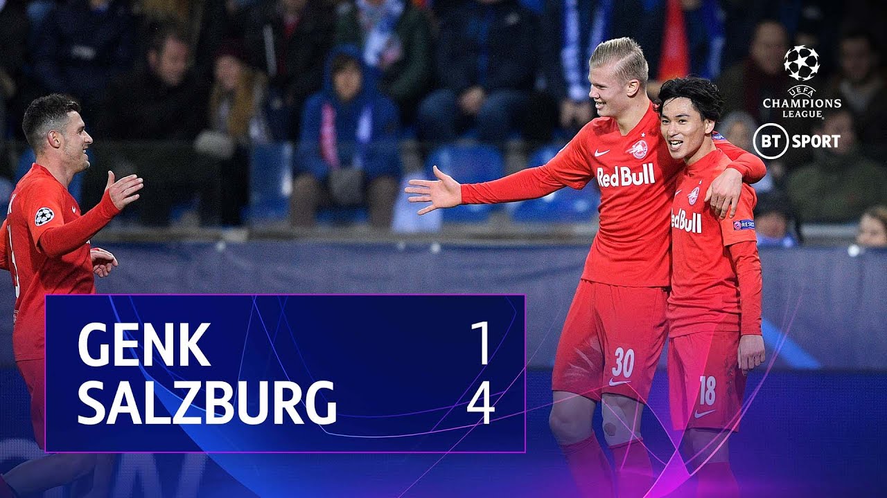 Genk vs RB Salzburg (1-4) | UEFA Champions League Highlights - YouTube