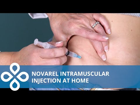 Novarel Injection (intramuscular) Home Demonstration