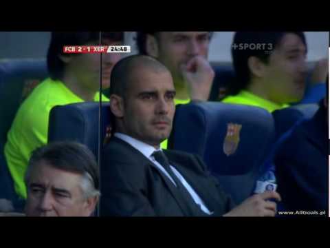 FC Barcelona vs Xerez CD - 2-1- Bermejo 24.04.2010
