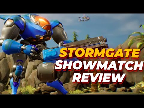STORMGATE Showmatch REVIEW - Comparing it with StarCraft 2 & WarCraft 3