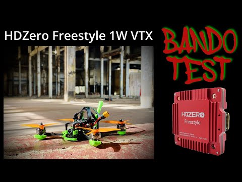 HDZero 1W Freestyle VTX - FPV DRONE UK BANDO PENETRATION TEST! Plus bonus footage of analog and DJI