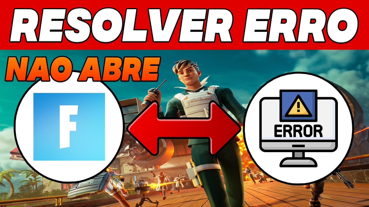 FORTNITE NÃO ABRE! - Como Resolver Erro do Fortnite Não Abre no PC 2025