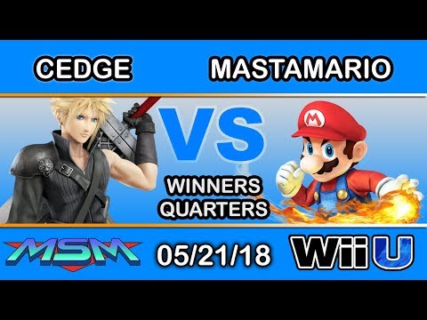 MSM 147 - Cedge (Cloud) Vs. MastaMario (Mario) Winners Quarters - Smash 4