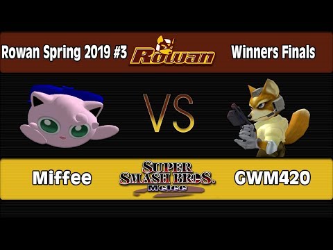 Rowan Spring 2019 #3: Miffee (Puff) Vs. GWM420 (Fox, Falco) - WF
