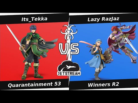 Quarantainment 53 Winners R2 - Its_Tekka (Marth) Vs. Lazy RazJaz (Hero, Roy) Smash Ultimate - SSBU