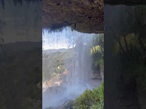 Cascada de 110 metros ☀️ #guadalupe #santander #colombia #agua #asmr #cascade #cascadaloscaballeros