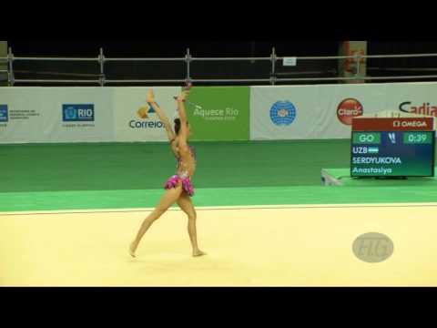 SERDYUKOVA Anastasiya (UZB) - 2016 Olympic Test Event, Rio (BRA) CL Qualifications