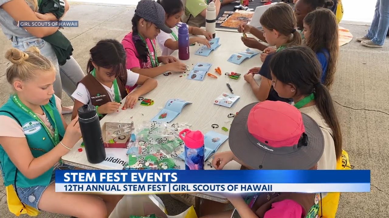 Girl Scouts of Hawaii host 12th Annual STEM Fest for girls statewide
