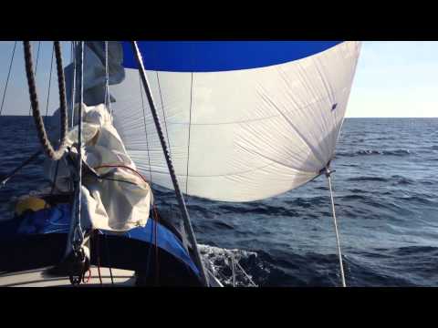 1979 Sabre 27, UK to the Algarve - across the Bay of Biscay.