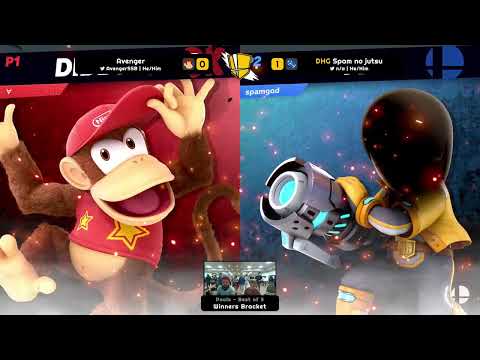 Avenger(Diddy Kong) vs DHG|Spam no Jutsu(Mii Gunner)-Smash Knights Spring 2022 #9