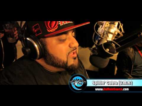Feros & Spittin Cobra (UMR) Live Freestyle At The DMS Show 102.3FM