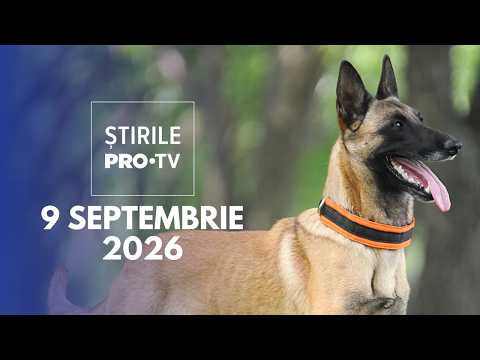 Știrile PRO TV - 9 Septembrie 2026 | Femeie atacată de un ciobănesc belgian