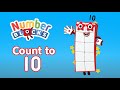 Counting With The Numberblocks - Count 1 to 10 | 1 Hour Compilation | 123 - Numbers Cartoon For Kids
