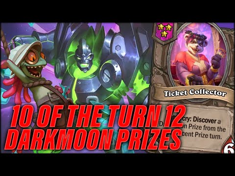 Finding 10 of The Turn 12 Darkmoon Prizes | Dogdog Hearthstone Battlegrounds