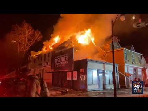 1/16/22-Buffalo FD 3 Alarm Fire: 470 Hampshire Street
