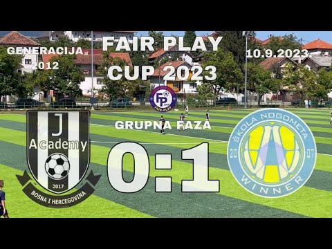 J Academy 0:1 ŠN Winner (grupna faza) - Fair Play Cup 2023 - generacija 2012