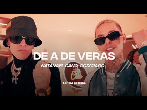 Natanael Cano, Codiciado - De A De Veras (Lyric Video) | CantoYo
