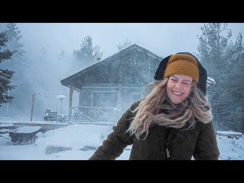 Polar Vortex Hits Our Cabin -40 ￼