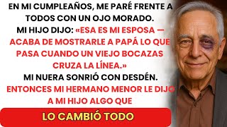 MI HIJO DIJO CON ORGULLO: “¡MI ESPOSA LO HIZO CALLAR!” LUEGO HABLÓ MI HERMANO MENOR