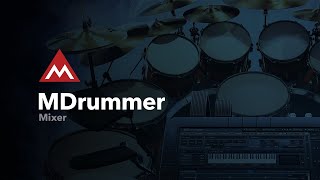 Video thumbnail for MDrummer #6 - Mixer and mixing acoustic drums by meldaproduction