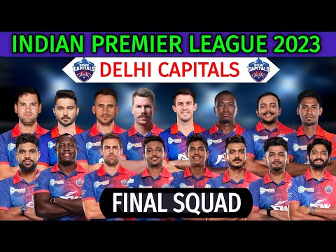 IPL 2023 Delhi Capitals New Squad | Delhi Team Squad 2023 | DC Team Full Squad | DC Team 2023