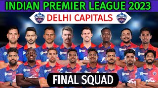 IPL 2023 Delhi Capitals New Squad | Delhi Team Squad 2023 | DC Team Full Squad | DC Team 2023