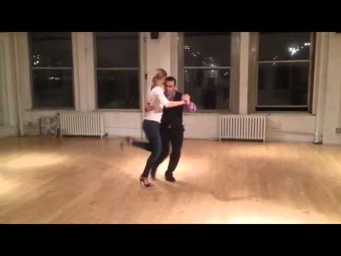 Milonga  (Int/Adv) simple figure for crowded milonga