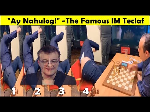 The Master Who Becomes Famous After Falling Off On His Chair, - IM Pawel Teclaf.II World Blitz 2021.
