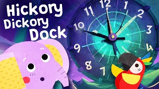 Hickory Dickory Dock - SPANISH Version. Song for Kids - Kids Academy