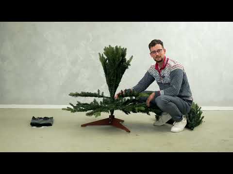 Künstlichen Weihnachtsbaum (180 cm & 220 cm) in 5 Schritten aufbauen | Pure Living Anleitung & Tipps