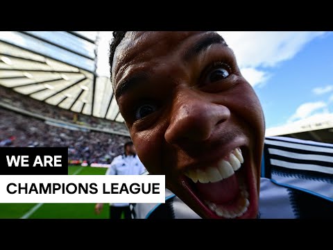 The Moment We Secured Champions League Qualification | On-Pitch Celebrations