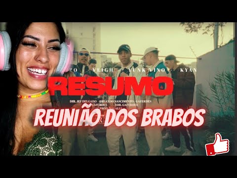 RESUMO - Nagalli, Danzo, Veigh, Kyan & Yunk Vino react analise