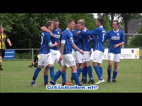 Doelpunten v.v. Nieuw Roden - THOR promotiewedstrijd