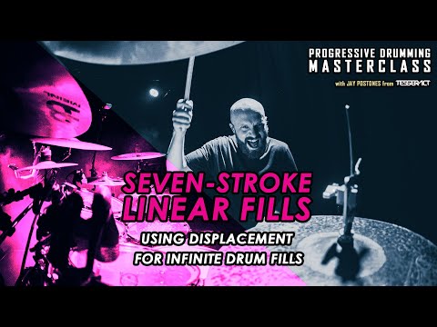 LINEAR DRUM FILLS - Drum Lesson with Jay Postones | TESSERACT