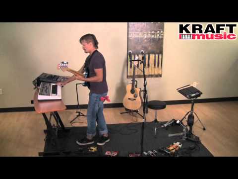 Kraft Music - Tony Smiley (The Loop Ninja) performs "Baby Steps" on Boss RC30 Loopstation