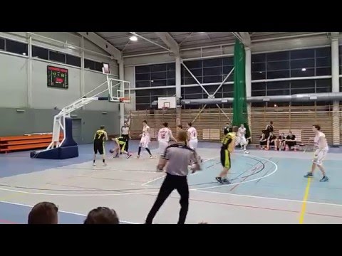 MKKS Rybnik - KKS Mickiewicz Katowice 4 kwarta 02.03.16