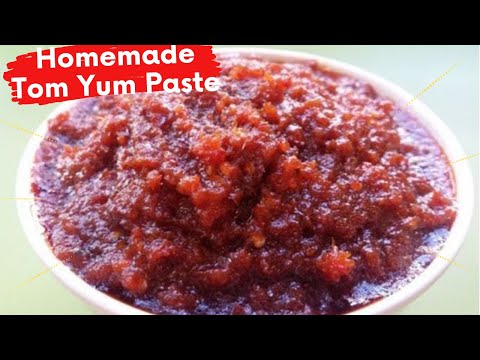 Remake: Homemade Tom Yum Paste | Rempah Tom Yam | น้ำพริกต้มยำ ทำเอง